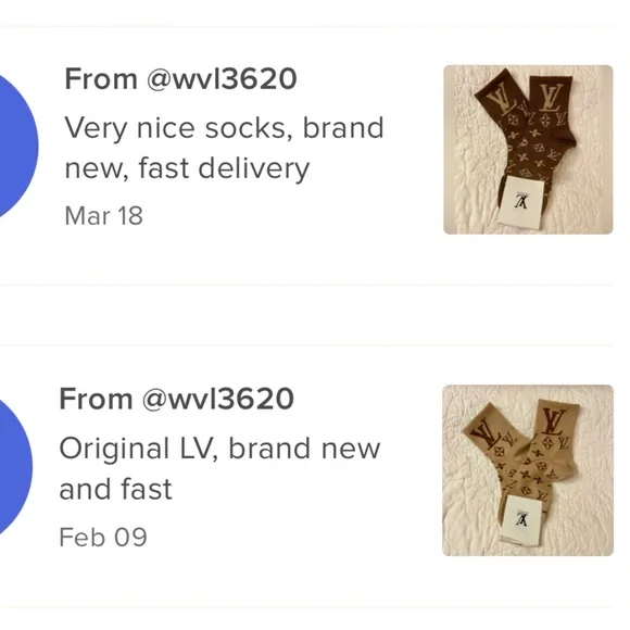 ๐Luxury Monogram Socks๐ - Picture 14 of 14